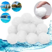 1.5 lbs Scum Eliminating Balls,Oil Absorbing Sponge Ball for Swimming Pools Hot Tub Sponges to Remove Scum,Reusable Sponge Balls(Equals 50 lbs Pool Filter Sand)
